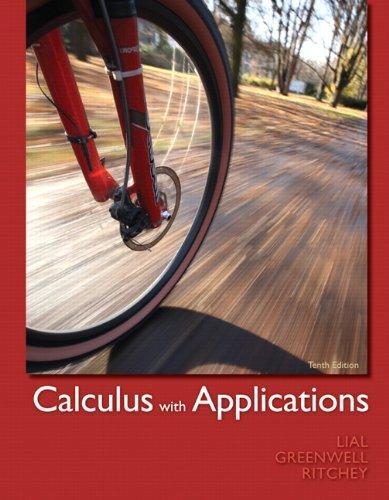Calculus With Applications 10Th