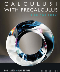 Calculus I With Precalculus A One Year Course 3Rd