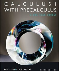 Calculus I With Precalculus 3rd by Ron Larson