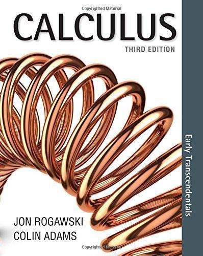 Calculus Early Transcendentals 3Rd