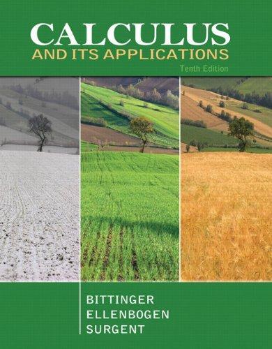 Calculus And Its Applications 10Th