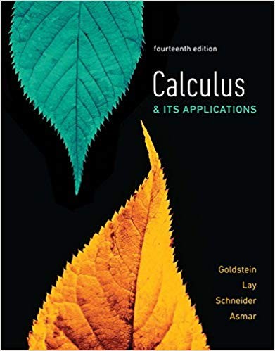 Calculus 038 Its Applications 14th