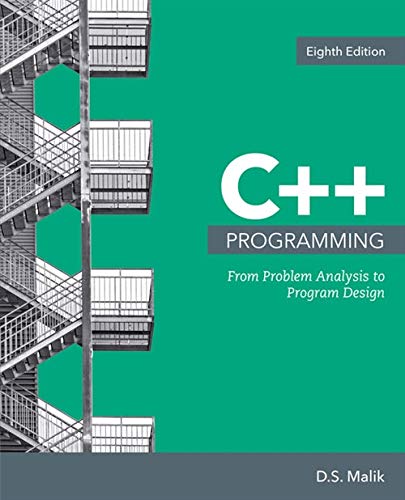 C Programming From Problem Analysis to Program Design 8th