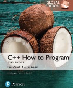 C How to Program 10th 10E Paul Deitel