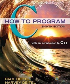 C How To Program 8Th