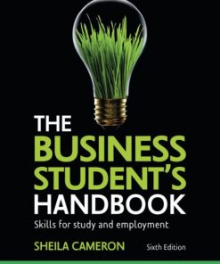 Business Student8217s Handbook Skills for Study and Employment 6th 6E