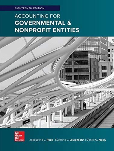 Accounting for Governmental ampamp Nonprofit Entities ltbrgt