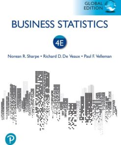 Business Statistics 4th 4E Norean Sharpe Richard De Veaux