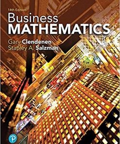 Business Mathematics 14th by Gary Clendenen