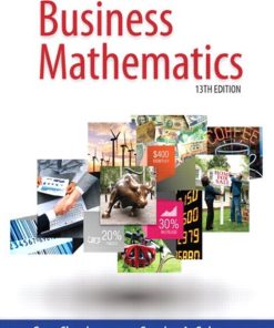 Business Mathematics 13th 13E Gary Clendenen