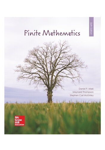 Finite Mathematics 6th