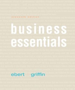 Business Essentials 11th 11E Ronald Ebert