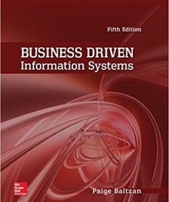 Business Driven Information Systems 5th by Paige Baltzan