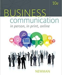 Business Communication In Person In Print Online 10th