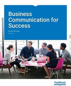 Business Communication for Success 20 by Scott McLean