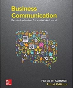 Business Communication Developing Leaders For A Networked World 3Rd