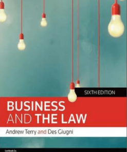 Business and the Law 6th by Andrew Terry Des Giugni