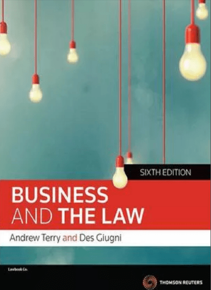 Business and the Law 6th by Andrew Terry Des Giugni