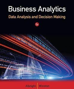 Business Analytics Data Analysis Decision Making 5Th