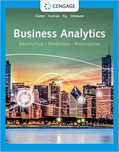 Business Analytics 4th by Jeffrey D Camm