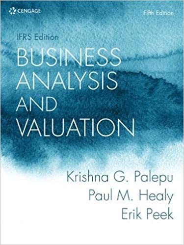 Business Analysis and Valuation IFRS 5th