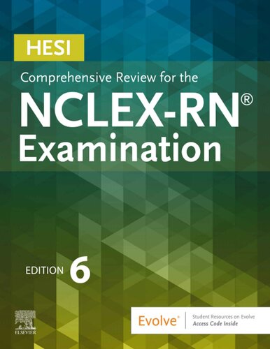 HESI Comprehensive Review for the NCLEXRN Examination 6th