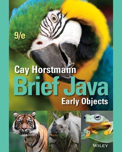 Brief Java Early Objects 9Th