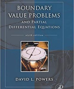 Boundary Value Problems and Partial Differential Equations 6th
