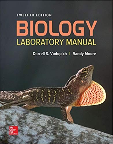 Biology Laboratory Manual 12th