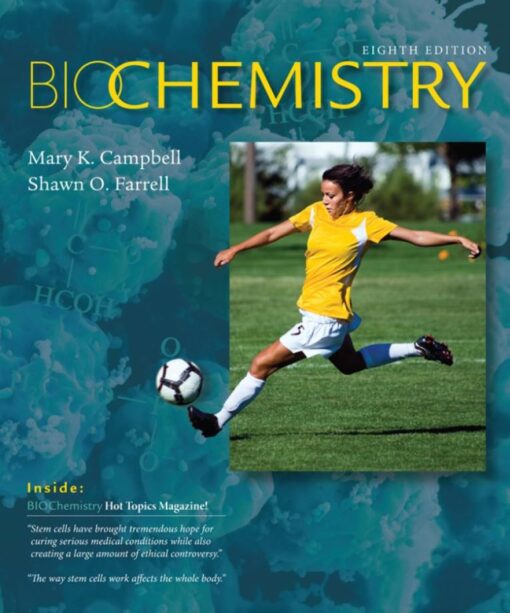 Biochemistry 8th 8E Mary Campbell
