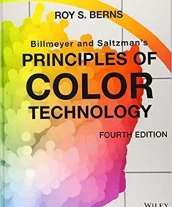 Billmeyer And Saltzmans Principles Of Color Technology 4th