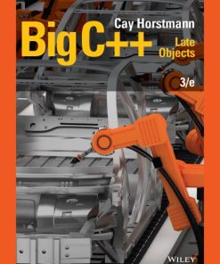 Big C Late Objects 3rd 3E Cay Horstmann 9781119402978