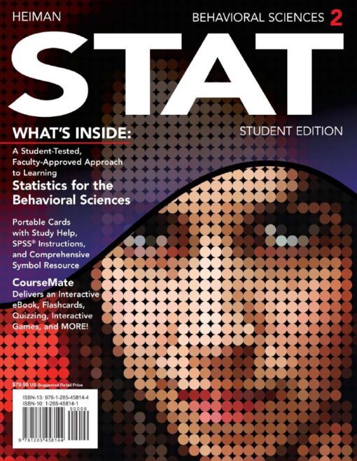 Behavioral Sciences STAT 2nd 2E Gary Heiman