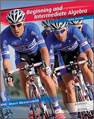 Beginning and Intermediate Algebra 3rd by Sherri Messersmith