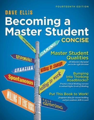Becoming A Master Student Concise 14Th