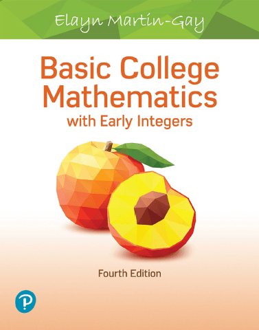 Basic College Mathematics with Early Integers 4th