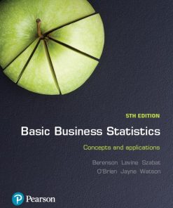 Basic Business Statistics 5th Australian By Mark L Berenson