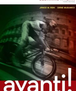 Avanti Beginning Italian 3rd 3E