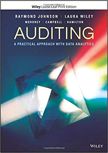 Auditing A Practical Approach with Data Analytics by Raymond N Johnson