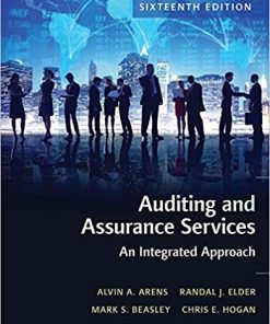 Auditing and Assurance Services 16th by Alvin A Arens