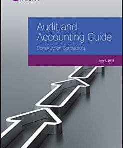 Audit and Accounting Guide Construction Contractors 2018