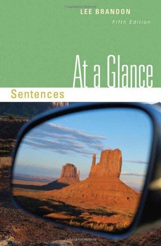At A Glance Sentences 5Th