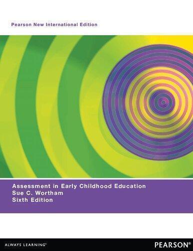 Assessment In Early Childhood Education 6Th