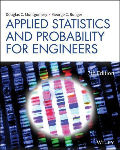Applied Statistics And Probability For Engineers 7th