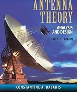 Antenna Theory Analysis And Design 4Th