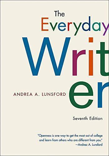 The Everyday Writer 7Th 7E