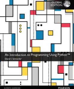 An Introduction to Programming Using Python 1st