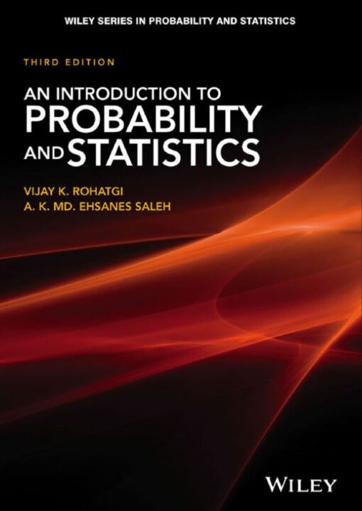 An Introduction to Probability and Statistics 3rd 3E