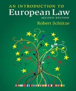 An Introduction To European Law 2Nd