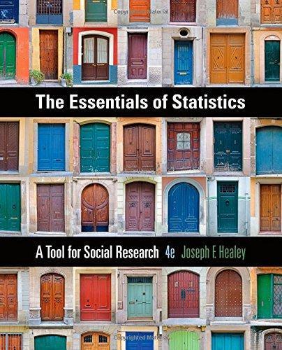 The Essentials Of Statistics A Tool For Social Research 4Th